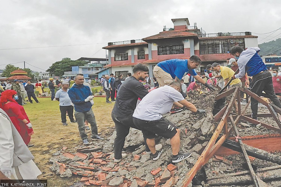 Resilience amid ruins