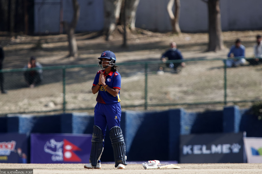 Nepal suffer heavy defeat despite Mahato’s unbeaten half-century