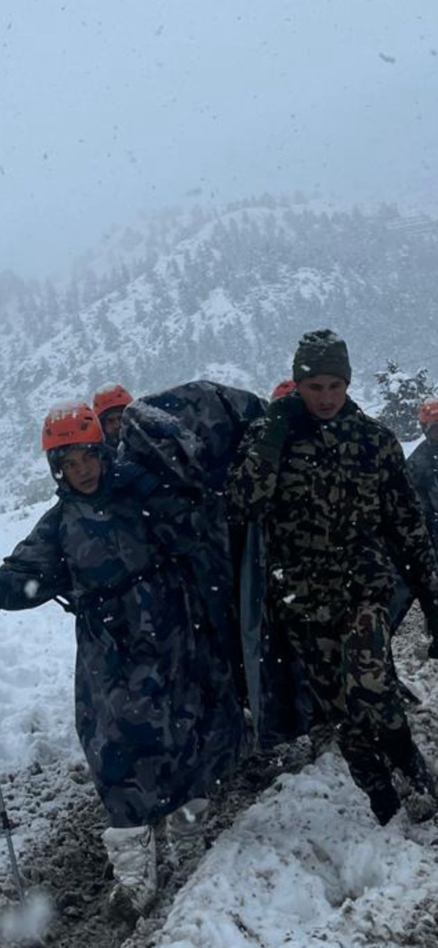 1,500 rescued after heavy snowfall in Manang