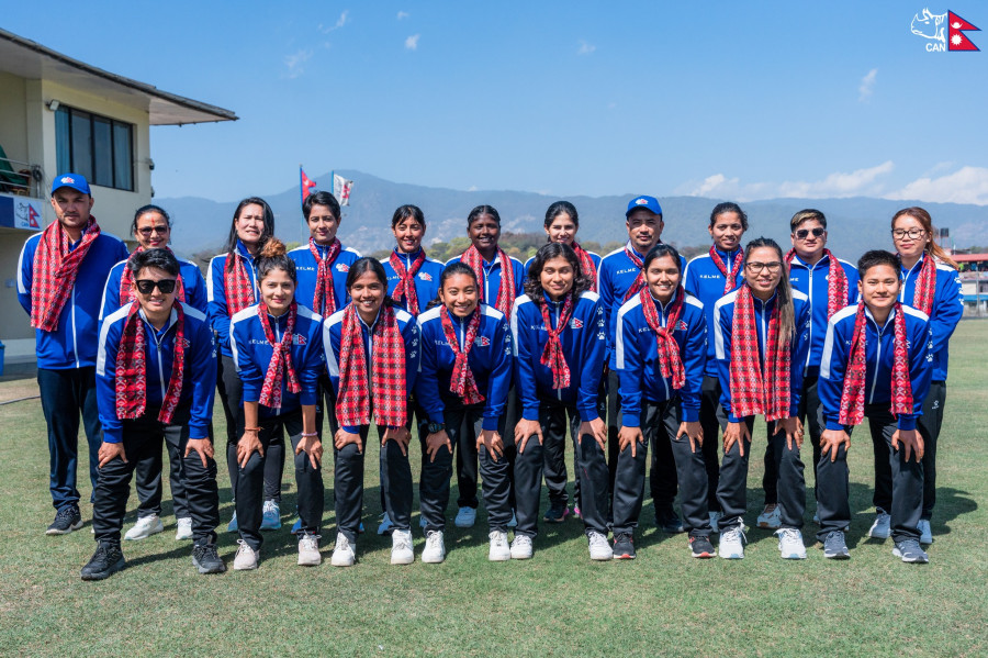 Nepali women off to Uganda eyeing series victory