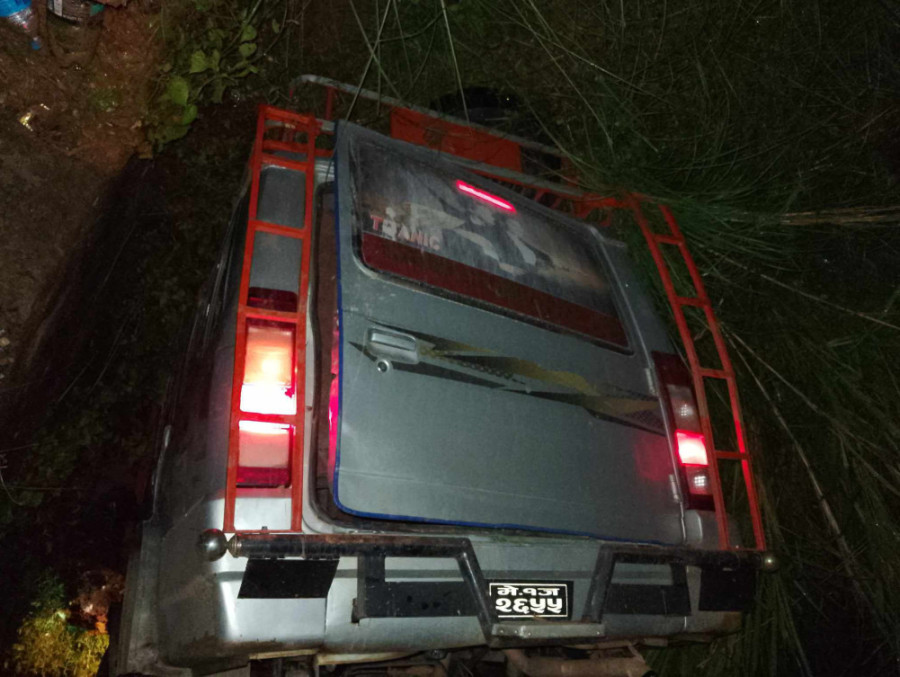 Eight injured in Dhankuta jeep accident