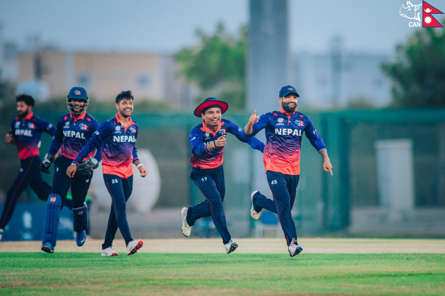 Nepal edge UAE by one run to move closer to T20 World Cup qualification