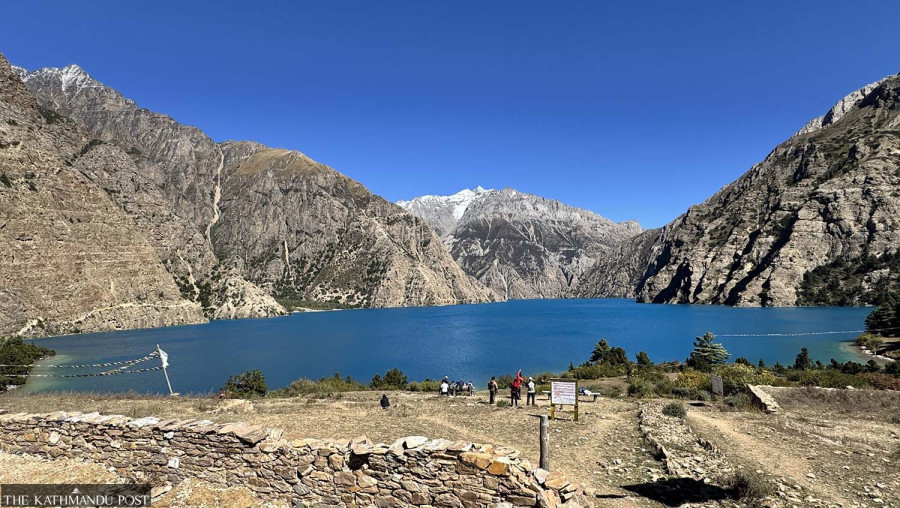 Phoksundo lake sees increased tourist flow