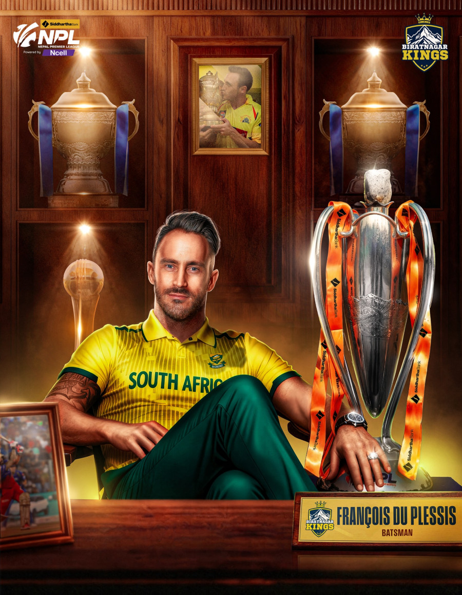 Big catch for Biratnagar Kings: Faf du Plessis signs for NPL