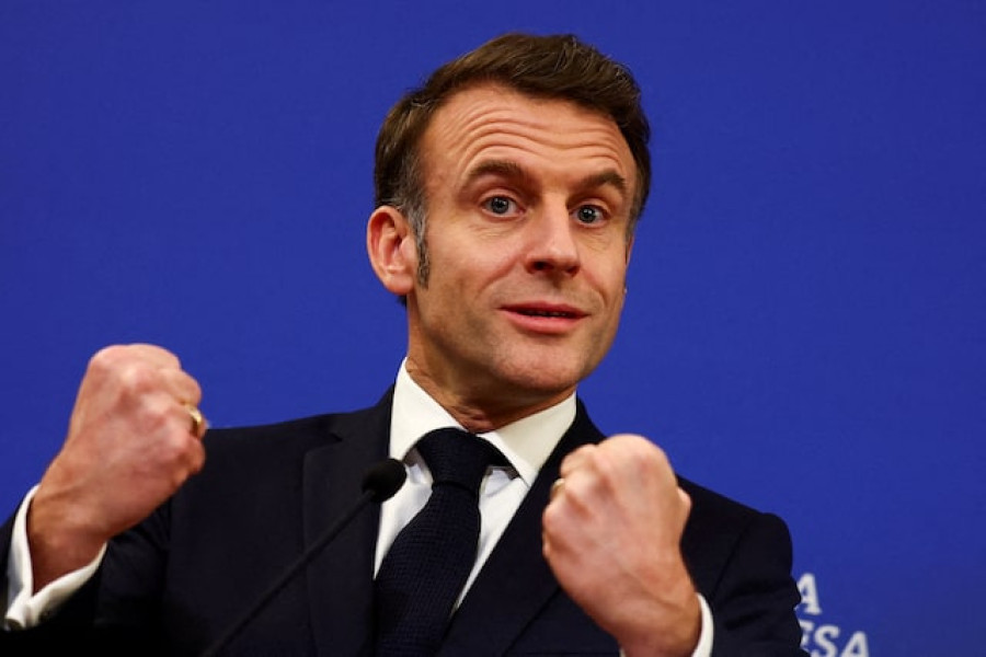 Russia scolds Macron for pushing Europe towards the abyss of world war