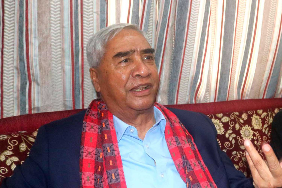 Deuba adds fuel as UML debates decision to bar Bhandari from rejoining the party