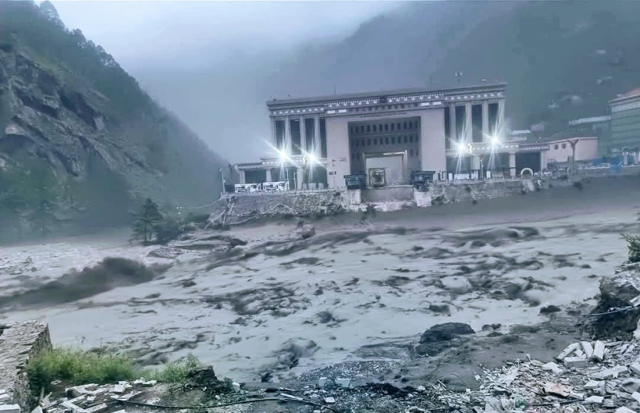 18 missing after flood hits Rasuwagadhi border point
