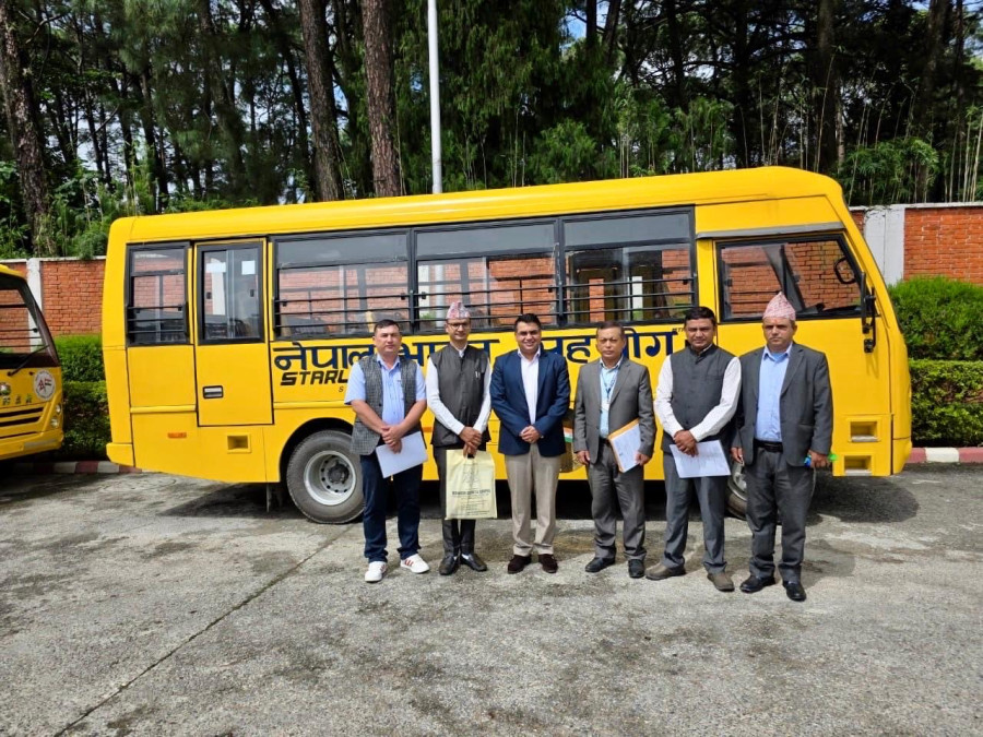 India donates 81 buses to schools across Nepal