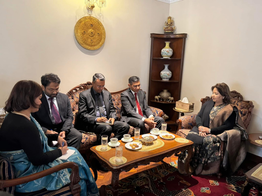 Nepal seeks to resume border talks as a top Indian official comes calling