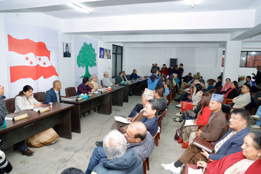 Nepali Congress debates whether to hold party convention before or after March polls