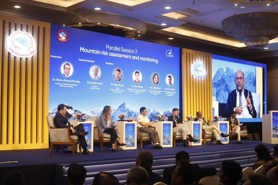 Host of climate-related issues discussed on 2nd day of Sagarmatha Sambaad