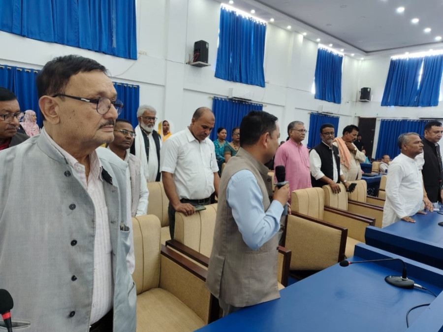 Madhesh Assembly meeting stalled for sixth day