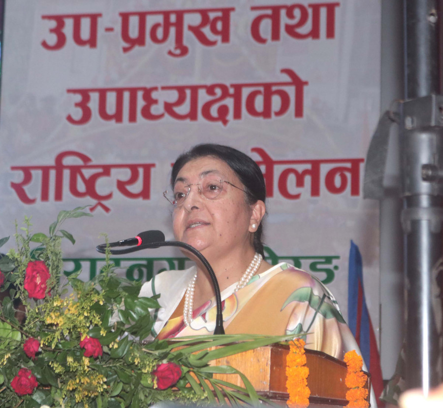 Ex-President’s cadre meetings become headache for Oli