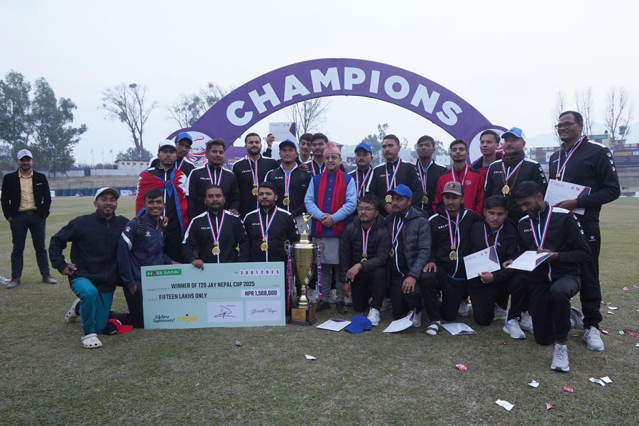 Mid-West University clinch Jay Nepal Cup