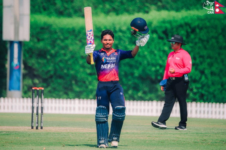 Rohit Kumar Paudel becomes first Nepali to score two ODI centuries