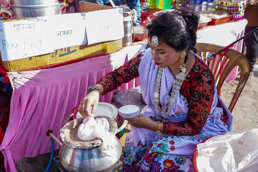 What does Nepal eat during Dashain and Tihar?
