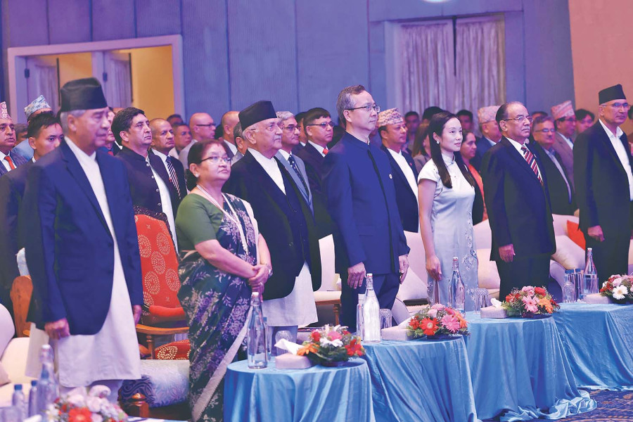 Nepali and Chinese leaders exchange messages on 70th year of diplomatic ties