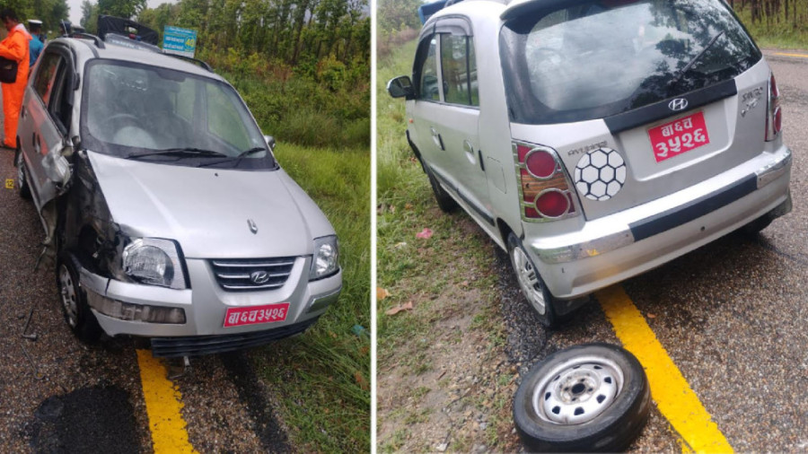 Two killed in Rautahat as car hits motorcycle