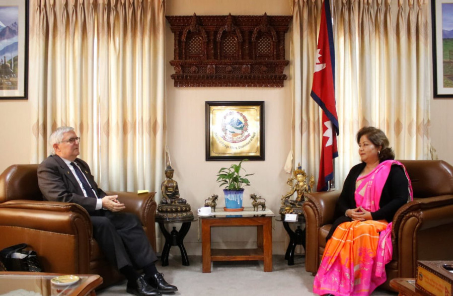 Foreign Minister Deuba asks Israel to secure release of Bipin Joshi