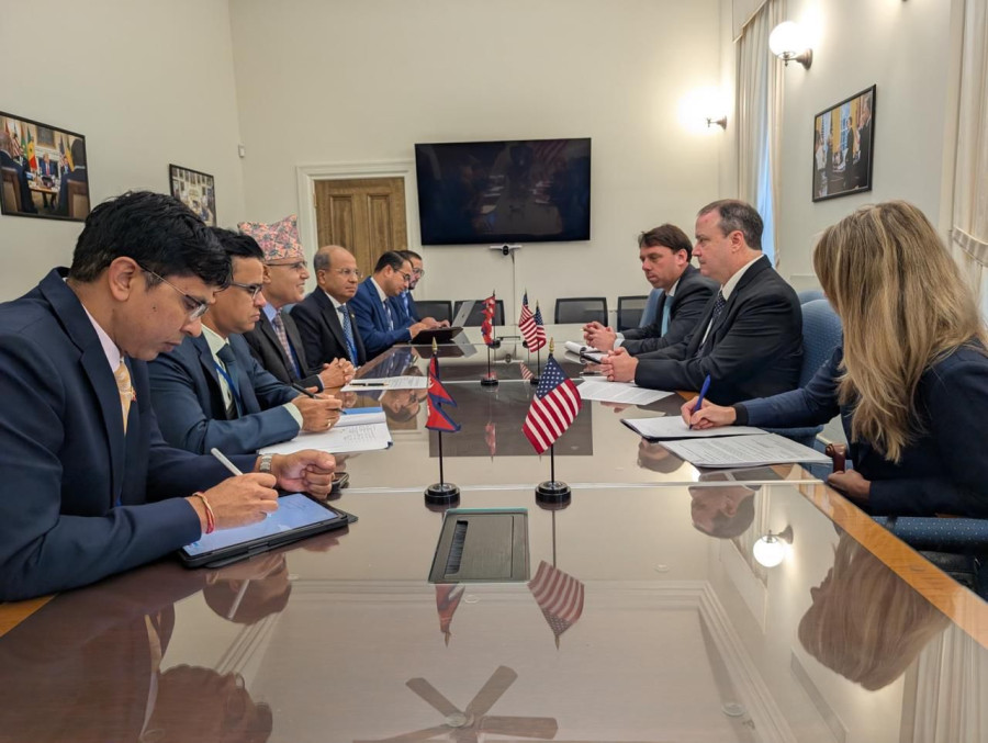 Finance Minister Khanal holds talks with US officials, donor agencies in Washington