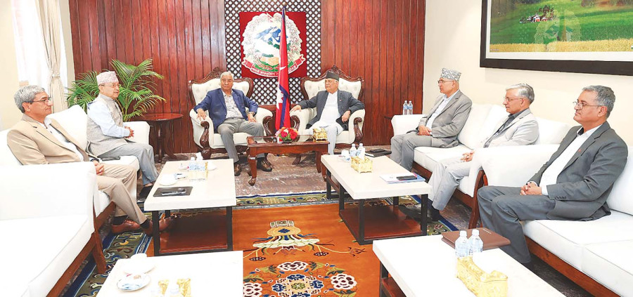 Oli assures support as Deuba seeks to oust Bagmati chief minister