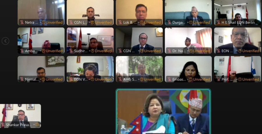 Foreign Minister Deuba urges diplomatic missions to prioritise economic diplomacy