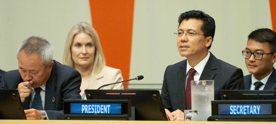Nepal’s Lok Bahadur Thapa elected president of UN Economic and Social Council