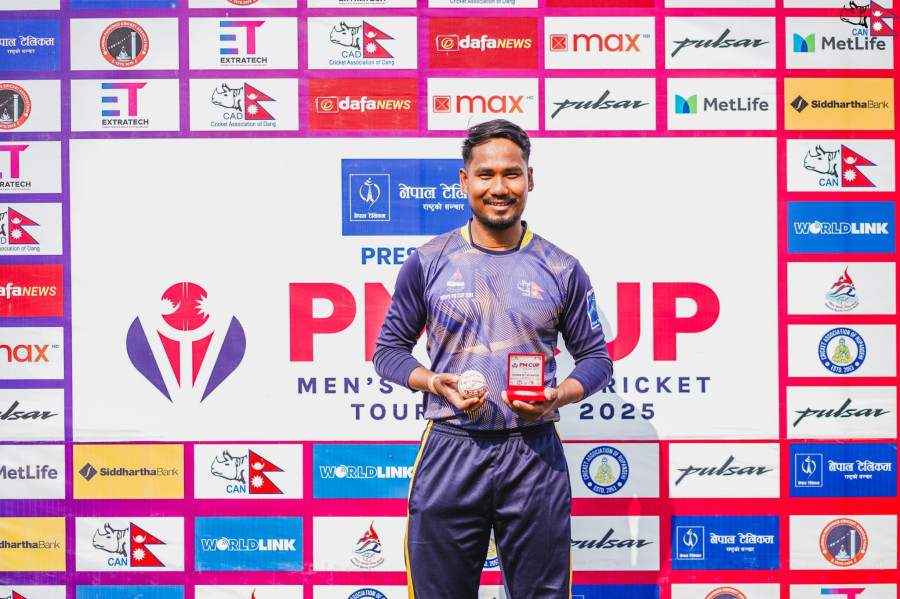 Lalit Rajbanshi sets multiple bowling records in PM Cup