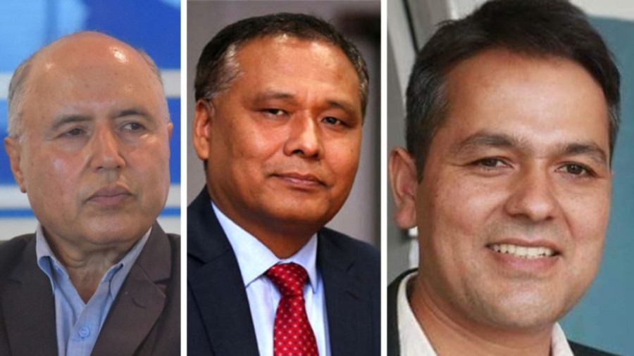Karki inducts Khanal, Ghising and Aryal into interim Cabinet