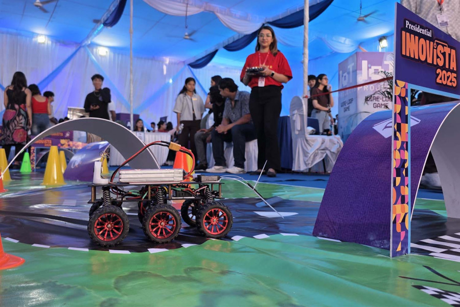Presidential Innovista 2025 opens in Kathmandu with 50 student tech projects