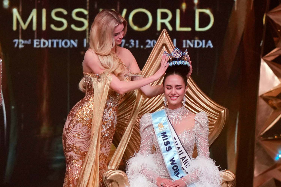 Thailand’s Opal Suchata Chuangsri crowned Miss World 2025