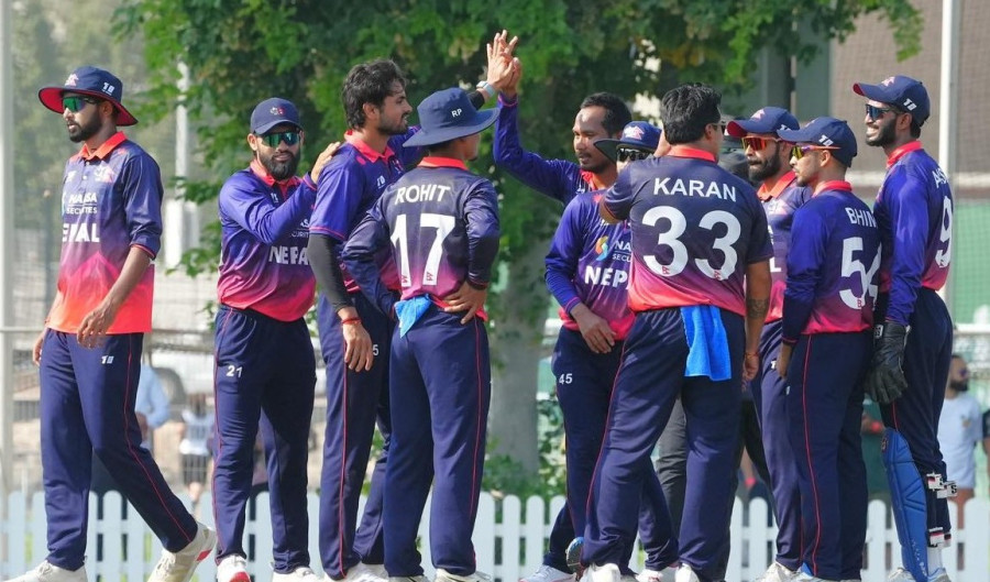 Nepal suffer third straight defeat in ICC World Cup League 2