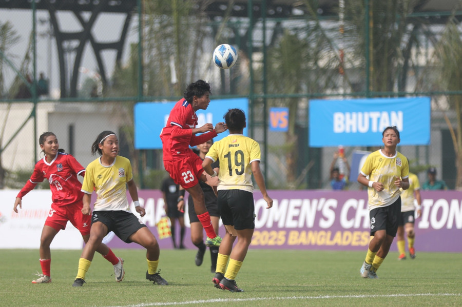 Purnima and Meena hat-tricks help Nepal rout Bhutan 8-0