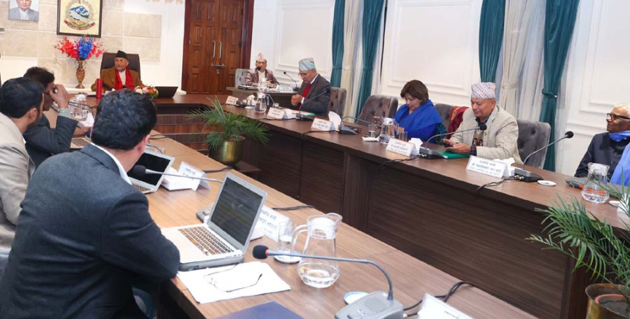 Cabinet recommends ordinances to President Paudel