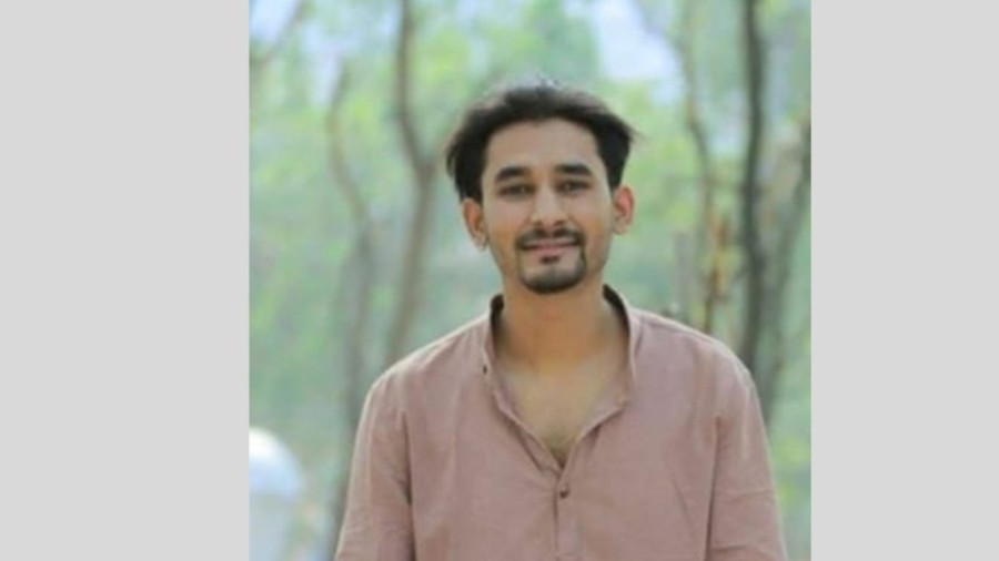 Yojan was working odd jobs to continue his studies