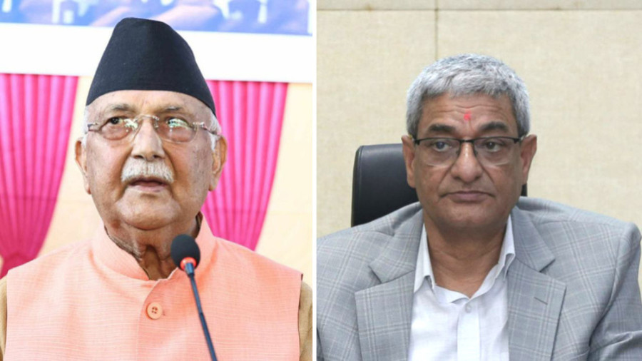 Police agree to receive complaint against former prime minister Oli and ex-minister Lekhak