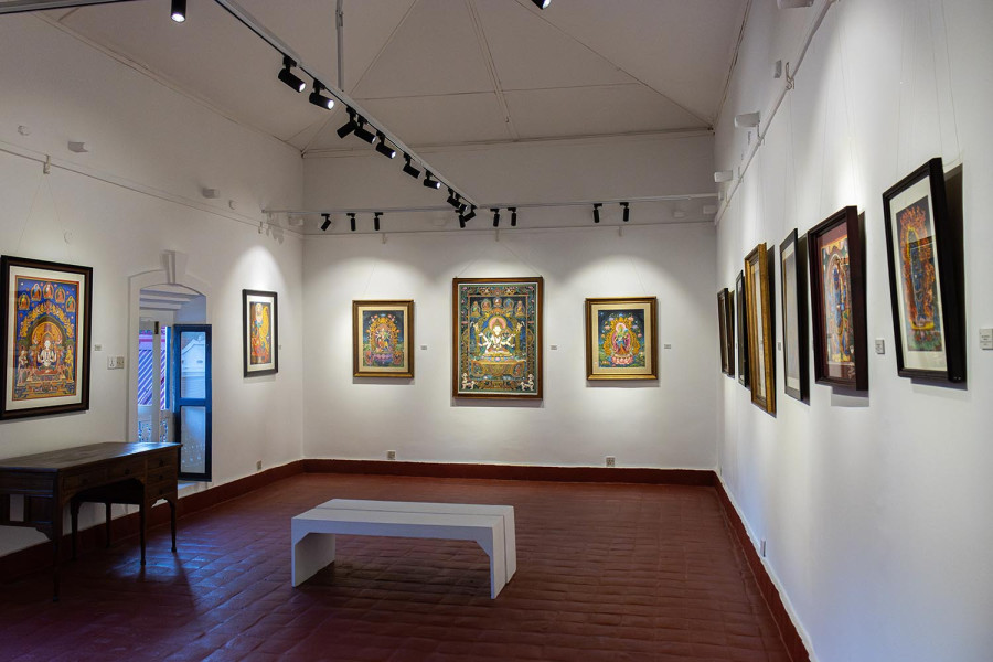 Paubha art by 22 Bhaktapur artists on display
