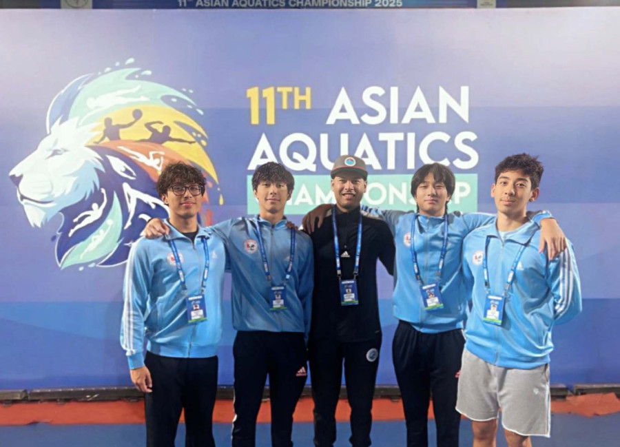 National record set at men’s 4x100m freestyle relay at 11th Asian C’ship