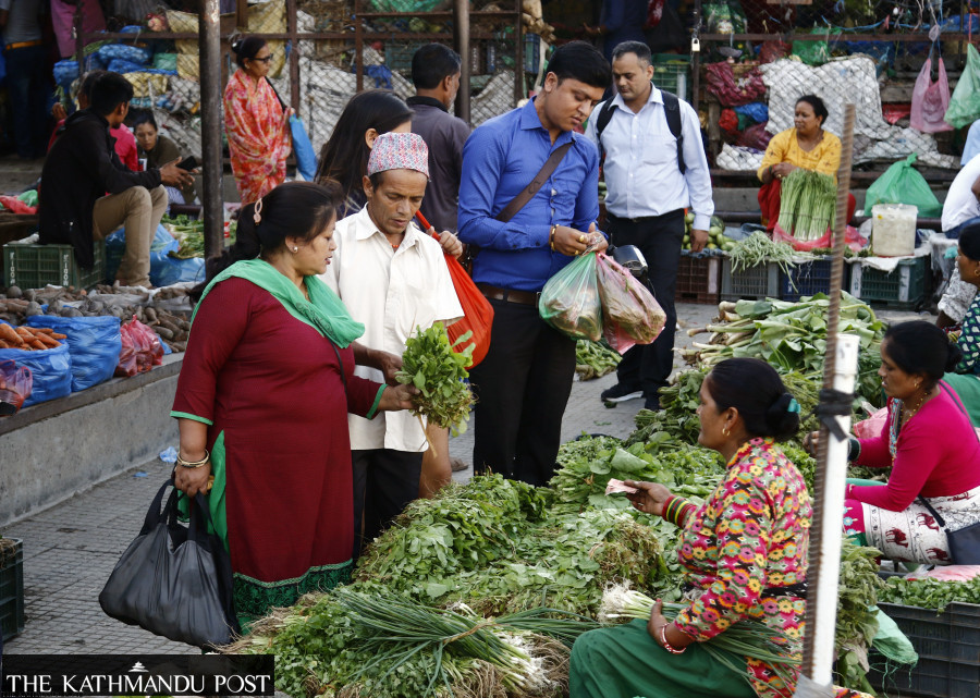 Pesticide-laced mustard greens sold in Kalimati