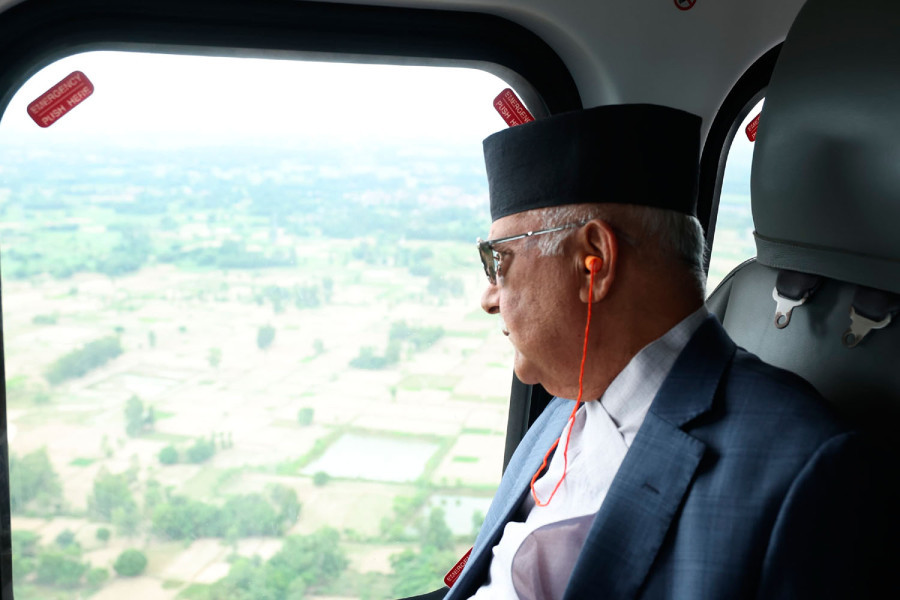 PM’s aerial tour brings no relief to parched Madhesh