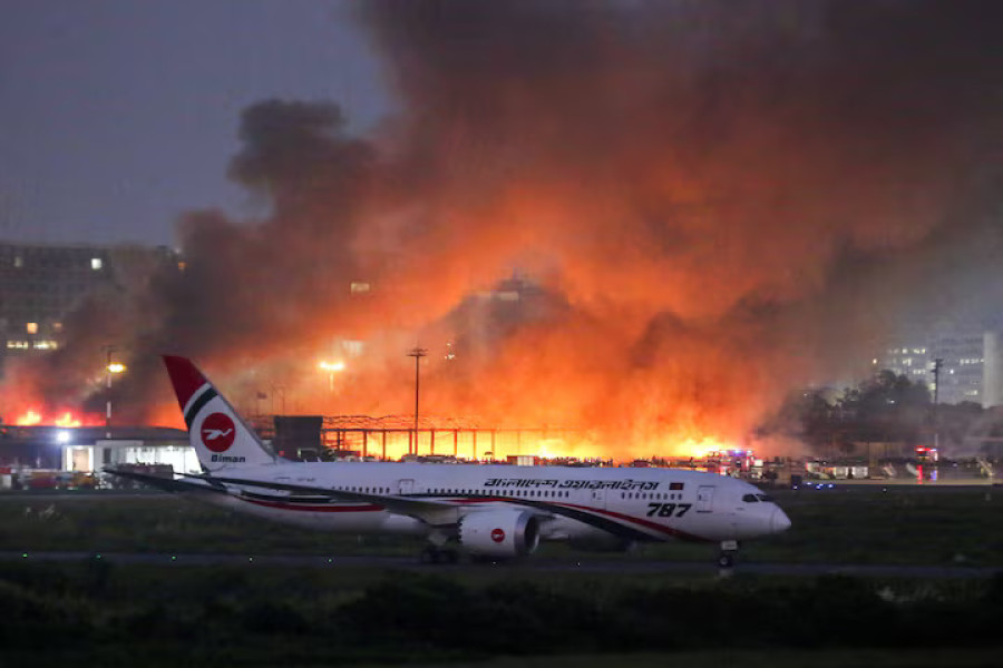 Fire at Dhaka airport cargo terminal forces flight delays, diversions
