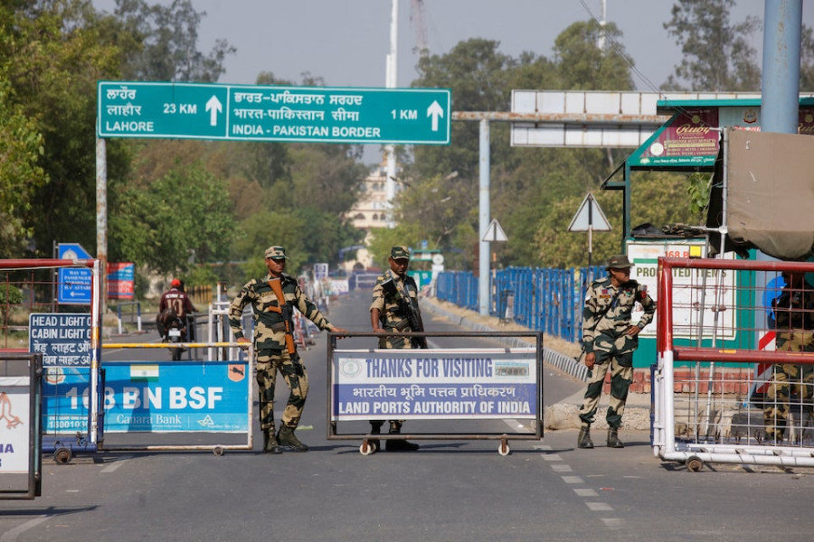 Indian army chief in Kashmir as rising tensions with Pakistan spook markets