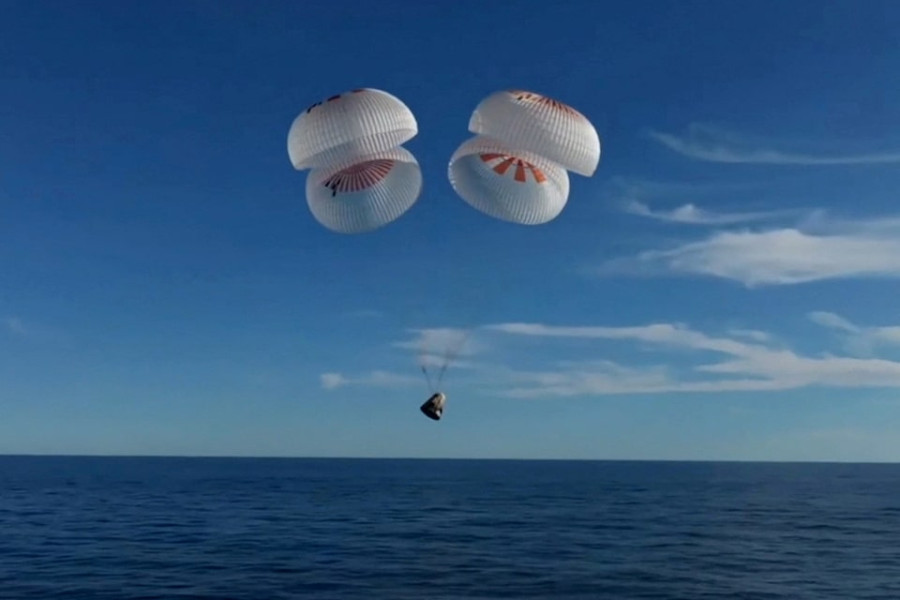 NASA astronauts ‘Butch and Suni’ return to Earth after drawn-out mission in space