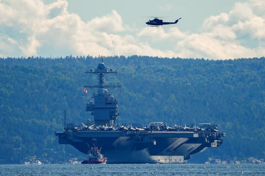 US to escalate military presence in South America with aircraft carrier group