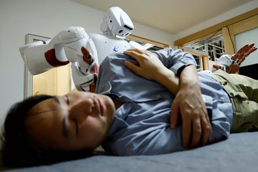 AI robots may hold key to nursing Japan’s ageing population