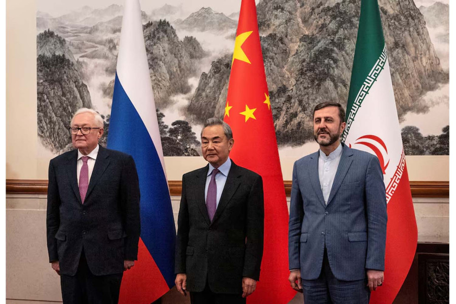 China, Russia, Iran call for more dialogue